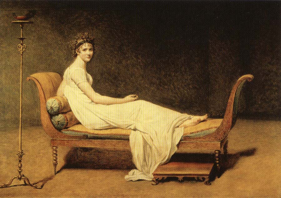 Portrait of Madame Recamier